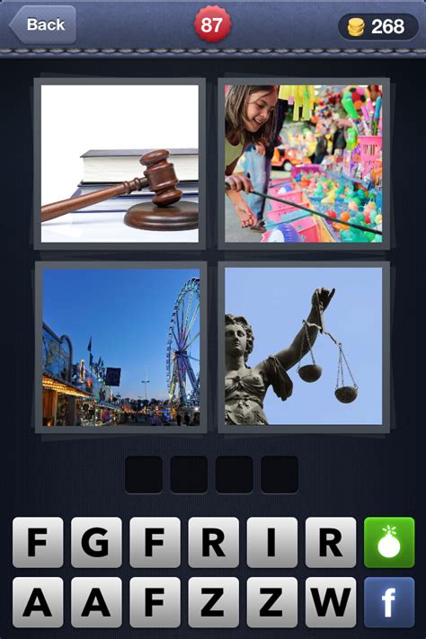 App review of 4 Pics 1 Word .